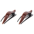 thumbnail image 4 of MLINS  2 PCS Para French Hair Clips Rectangular Hairpin Banquet Elegant, 4 of 8