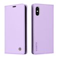 thumbnail image 1 of Funda para iPhone X/XS Estuche de Cuero PU Tipo Cartera con Ranuras para Tarjetas y Cierre Magnético, 1 of 5