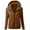 Coffee, variant on PMVFHDE Women's Winter Hooded Sweater Thickened Warm Wool Zipper Coat Coffee,S