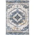 thumbnail image 2 of nuLOOM Sonya Machine Washable Vintage Medallion Area Rug, 8' x 10', Blue, 2 of 2