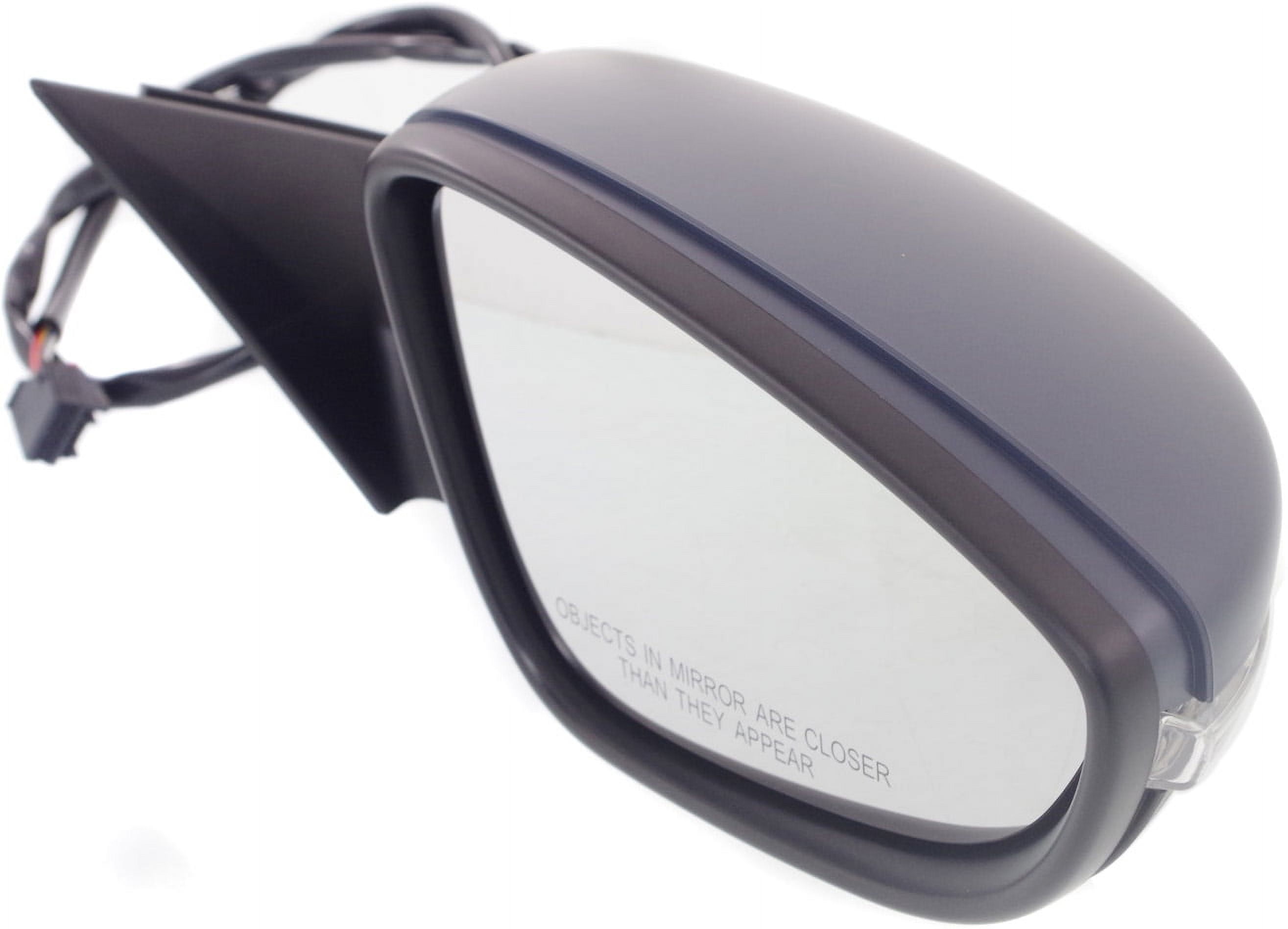 Mirror Compatible With 2012 Volkswagen Passat Right Passenger Side Heated In-housing Signal Light Paintable Kool-Vue
