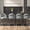 Gray, variant on Genpo 24" Swivel Counter Bar stools Set of 4, Modern Velvet Barstools Upholstered Counter Stools with Soft Backrest for Kitchen Dining Room, White