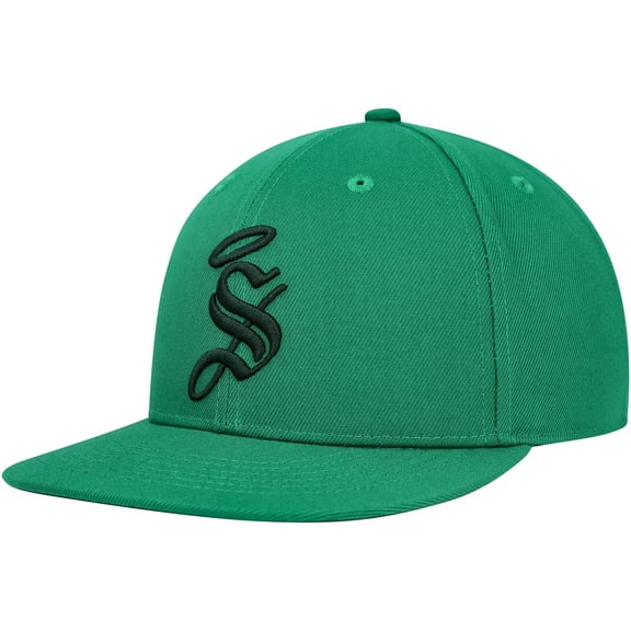 Men's Green Santos Laguna Palette Snapback Hat