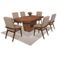 thumbnail image 2 of Comedor 6 Sillas Dublin Nogal - Kessa Muebles, 2 of 5