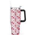 thumbnail image 2 of Love Heart 40oz Stainless Steel Vacuum Insulated Tumbler with Lid and Straw Gifts for Mom Friend Sister Grandma, 2 of 7