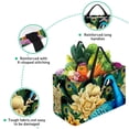 thumbnail image 3 of Peacock Large Foldable Beach Bag | Oxford Cloth Beach Bag, Laundry Organizer, and Decorative Box, 3 of 7