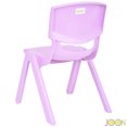 thumbnail image 3 of JOON Stackable Plastic Kids Learning Chairs, Lilac, 20.5x12.75X11 Inches, 3 of 7