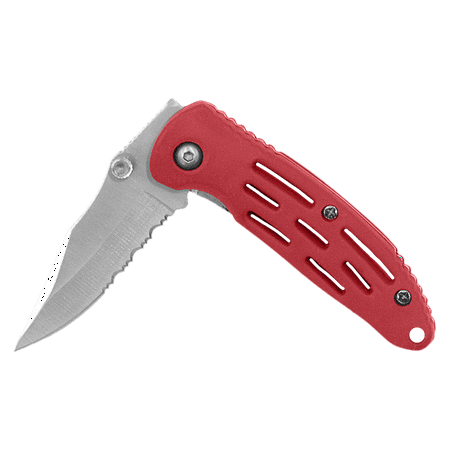 Zenport CSK7021 Deluxe Folding Pocket Knife Half Serrated Blade 2.75-Inch