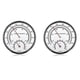 thumbnail image 1 of Sauna Accessories Sauna Thermometer With Hanging Hole, 1 of 5