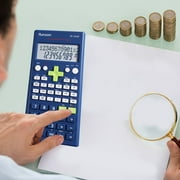 AYktou Function Calculator 10 digit LCD display Student Function Color Calculator Student Multi Functional Exam Special Scientific Computer 82ms Accounting Special Computer(240 calculations)