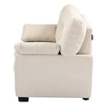 thumbnail image 3 of Love Seat Monza 2 Plazas Crema, 3 of 8