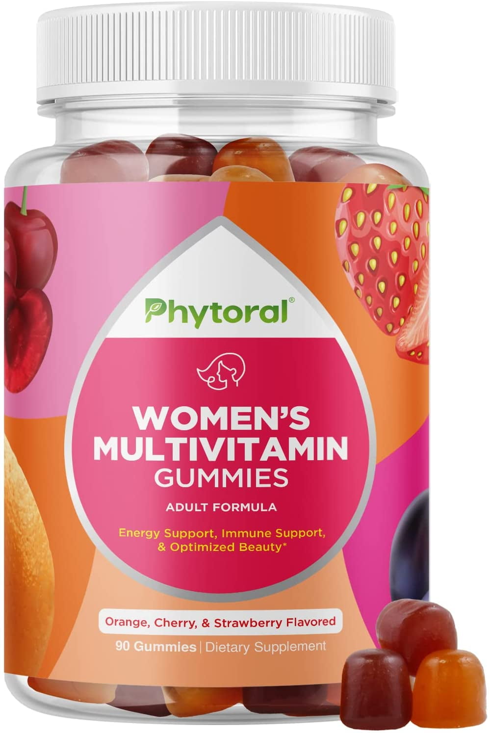 Natural Multivitamin for Women Gummies and Natural Immune System Booster