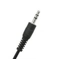 thumbnail image 2 of Extensor infrarrojo CHT-D16 con conector de 3.5mm para control remoto - 1.5m negro  

Cable receptor de señales IR para decodificadores y equipos electrónicos ocultos  

Alargador infrarrojo, 2 of 6
