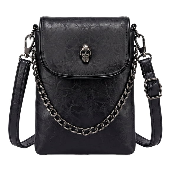 KXF Small Crossbody Cell Phone Bags with Adjustable Shoulder Strap Soft Leather Wallet Purse  for Women