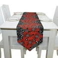 thumbnail image 4 of EREHome Floral Poppy Table Runner 13x70 Inches Red Table Top Decoration, 4 of 5