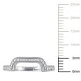 thumbnail image 2 of Everly Women's Diamond Sterling Silver Wedding Ring, 2 of 7