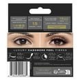 thumbnail image 3 of Eylure Luxe Cashmere No. 6 Faux Mink Eyelashes, Black, 1 Pair, 3 of 8