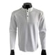 thumbnail image 3 of pstuiky Sudadera con capucha y cuello alto para hombre, jersey deportivo de manga larga de color liso con dos botones. Camiseta/camiseta de manga larga con cuello alto para hombre., 3 of 4