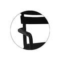 thumbnail image 2 of SILLA ÉRION NEGRA CON BRAZOS, 2 of 3