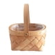 thumbnail image 1 of Bloemenmand conoció a handvat wasmand, diverso organizador contenedor bruiloft mand, 19cmx15cmx10cm, 1 of 2