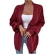 thumbnail image 2 of Chaqueta larga de punto de manga larga informal para mujer a la moda, blusa, abrigo Fridja  po2955, 2 of 5