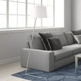 thumbnail image 4 of Evelyn&Zoe Mid-Century Modern Metal Tilted Floor Lamp, 4 of 7