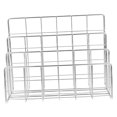 thumbnail image 6 of FRCOLOR Desktop Mail Organizer File Holder Desk File Organizer File Holder Mail Organizer Mail Holder Countertop Desktop Mail Organizer Notebook Organizer For Desk, 6 of 8