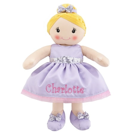 Personalized All Dressed Up™ Ballerina Rag Doll – Available in 3 Options