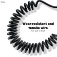 thumbnail image 3 of YLIL Carga Rápida Tipo C 65W 5A Cable Primavera Telescópica Línea De Datos Cargador De Teléfono De Coche Para Samsung Xiaomi ., 3 of 4