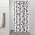 thumbnail image 2 of White Cow Strawberry Milk Jar Pattern Shower Curtain 36"x72" ,Bathroom Decorative Shower Curtains Set with 12 Hooks,Modern Waterproof Washable Shower Curtain, 2 of 6
