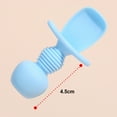 thumbnail image 7 of Bueautybox Self Feeding Baby and Infant Utensils | Mini Spoon and Fork Training Utensi Baby Training Fork Spoon Set Infant Food Silicone Tableware Dishware, 7 of 7
