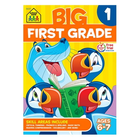 Big First Grade Workbook (Best Geometry Workbook For High School)