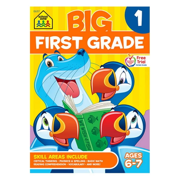 Big First Grade Workbook Walmart Com Walmart Com