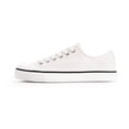 thumbnail image 3 of Womens Classic Canvas Shoes Low Top Lace up Fashion Casual Sneakers White, 3 of 7