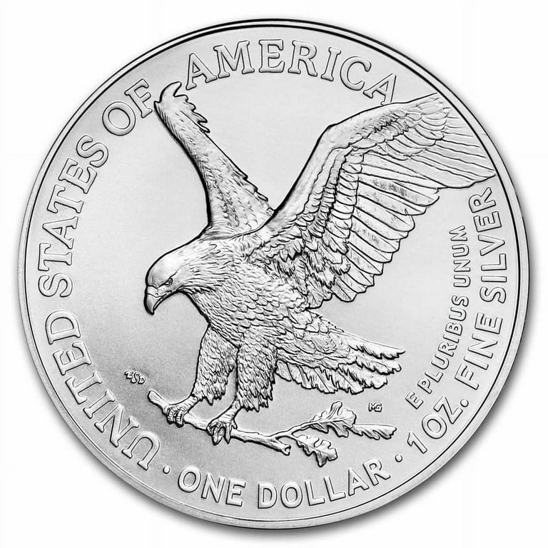 2025 1 oz American Silver Eagle Coin BU - Walmart.com