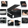 thumbnail image 3 of Fireproof Document Box with Lock, Water-Resistant Safe Storage Cabinet for Letter/Legal Folders, 3 of 5