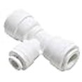 thumbnail image 2 of Quick Connect White Union Tee Adapter for 1/4" Water Lines or Tubing, 2 of 4