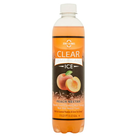 Clear American Ice Peach Nectar, 12 Fl. 