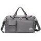 thumbnail image 1 of Bolsa De Gimnasio Deportiva Bolso de gimnasio para deportes al aire libre Bolso de hombro de viaje de fitness de gran capacidad (PGrey), 1 of 6
