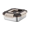 thumbnail image 4 of Contenedor de almuerzo para alimentos, fiambrera de frutas con tapa multiusos, contenedor de almacenamiento de alimentos, caja de Picnic al aire libre 2800ml, 4 of 8
