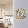 thumbnail image 4 of Yayeee Toggle Light Switch Wall Plate 2-Gang 4.56"x4.48" Decorative Outlet Cover, Cartoon Animals, 4 of 7