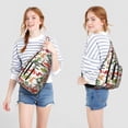 thumbnail image 4 of Funny Dino Print Shoulder Bag&nbsp;- Cartoon Dinosaur Crossbody Pack (Easy to Carry), 4 of 4