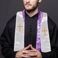 thumbnail image 4 of TABLETREANDS Baptism Church Stole Con Bordado Cruz Y Para Ceremonias Religiosas, 4 of 6
