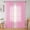 Pink, variant on Nmkwnr 2 Panels Elegant Sheer Curtains Light Filtering Window Curtain Solid Color Curtains for Bedroom Living Room, 39"x98"