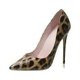 thumbnail image 2 of Zhabtuc Women's High Heels,Fashion Sexy Pointy Leopard Print Stilettos Party Shoes Prom Shoes Size 10, 2 of 6