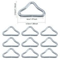 thumbnail image 3 of ziyahi Pack de 20 Trampolines V-Anneaux Boucle Connecteur Polyvalent Boucles Clip pour la Randonnée de Plein Air Chasse Escalade Randonnée, 3 of 8