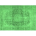 thumbnail image 1 of Ahgly Company Indoor Rectangle Persian Emerald Green Traditional Area Rugs, 8' x 12', 1 of 4