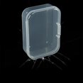 thumbnail image 4 of 2 Pcs Mini Boîte de Rangement Rectangulaire en Plastique Translucide, 4 of 5