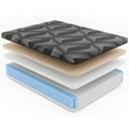 thumbnail image 2 of King - Matrix Copper Hybrid Waterfall-Top 11" Firm Feel 65509, 2 of 6