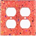 thumbnail image 5 of Metal Light Switch Plate Outlet Cover (Image of Marble Red MAR061), 5 of 24